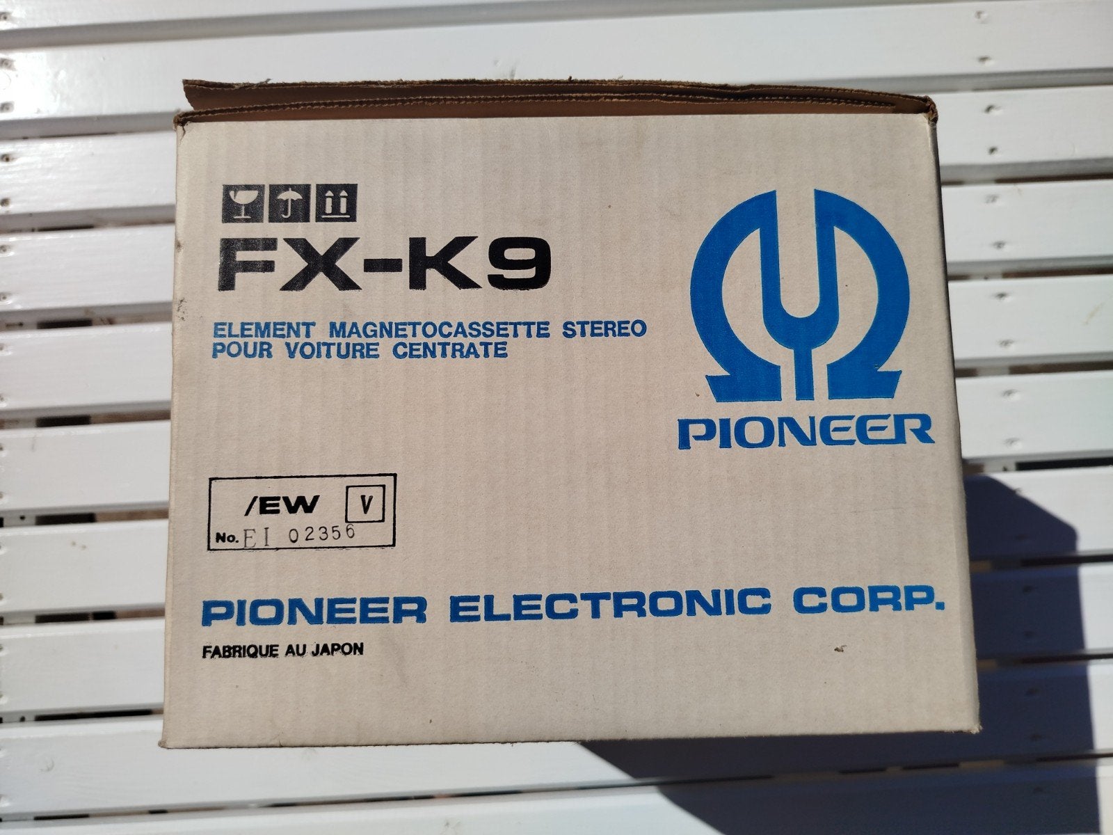 NIEUW - COLLECTOR - Pioneer FX-K9 - Cassette autoradio, Auto diversen, Autoradio's, Nieuw, Ophalen