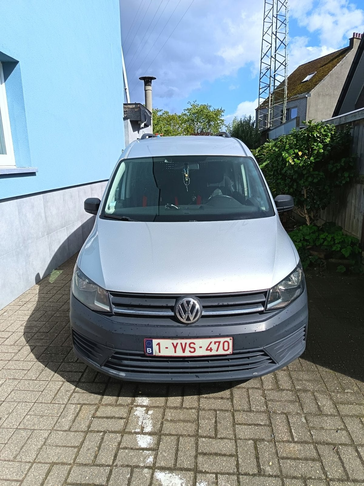 Volkswagen Caddy 2.0, Autos, Argent ou Gris, Achat, Euro 6, Noir