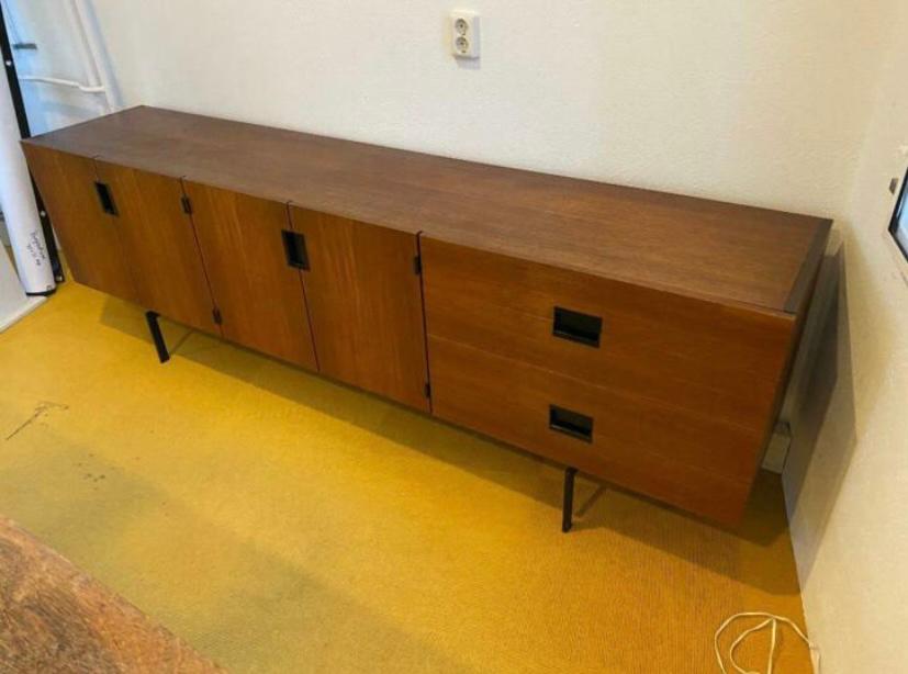Commode vintage de la série japonaise Pastoe., Maison & Meubles, Armoires | Dressoirs, Utilisé, 200 cm ou plus, 25 à 50 cm, Avec tiroir(s)