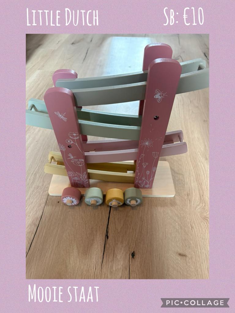 Little Dutch houten rollerbaan, Ophalen, Zo goed als nieuw