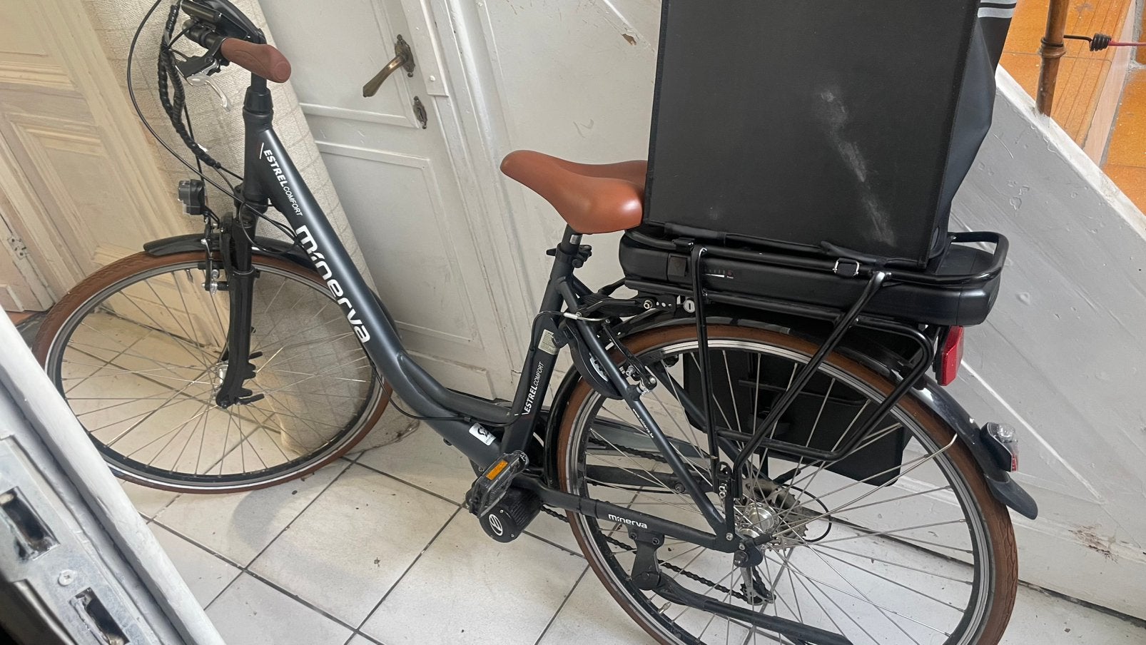 Minerva elektrische fiets – voor onderdelen of herstelling, Enlèvement, Comme neuf