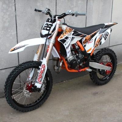 85cc Crossmotor, Ophalen