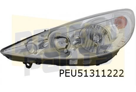 Peugeot 206+ koplamp R Origineel! 6206P3, -, Verzenden, -, Nieuw