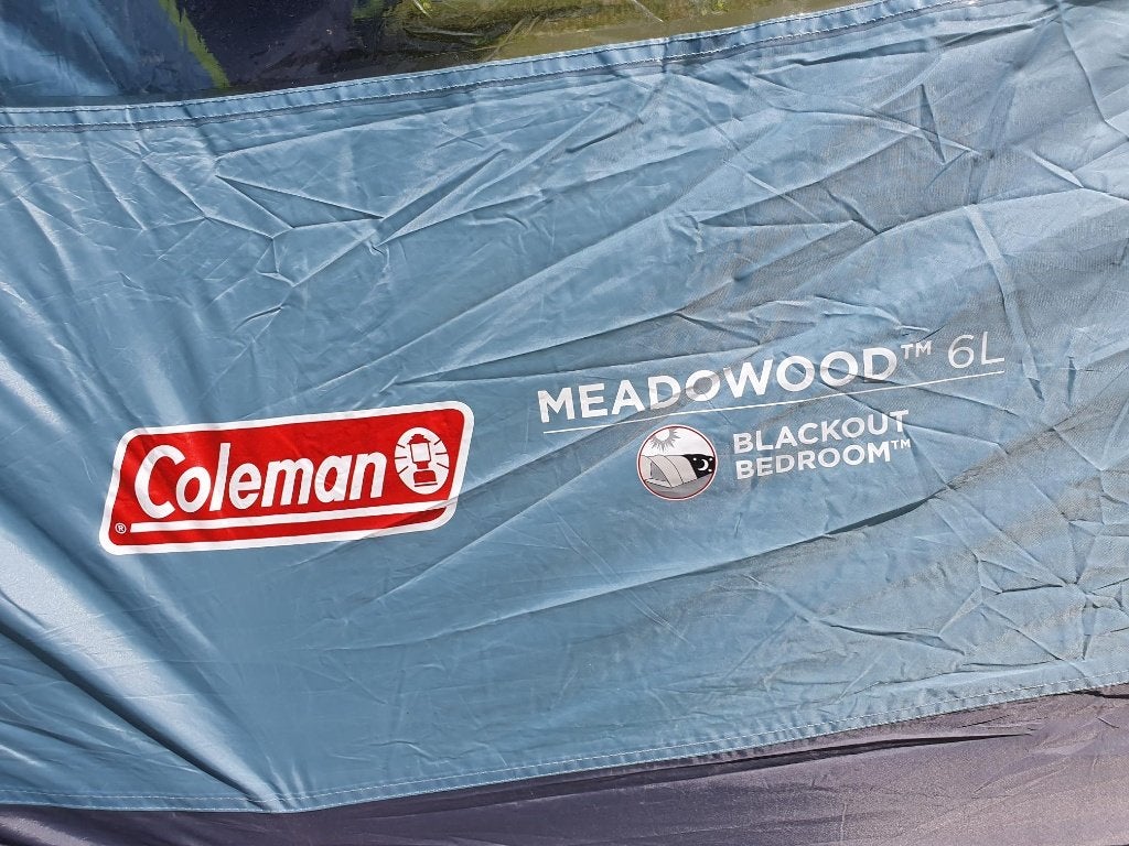 Tent Coleman Meadowood blackout 6 personen, Caravans en Kamperen, Tenten, Ophalen, Zo goed als nieuw, Tot en met 6