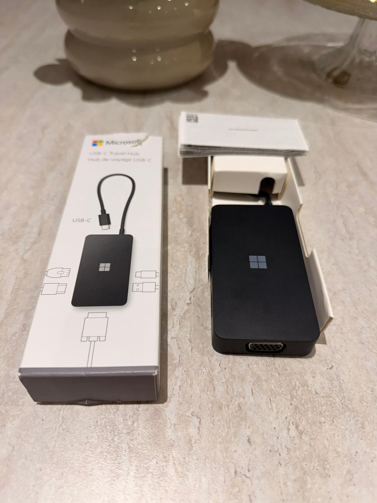 Hub de voyage Microsoft USB-C, Informatique & Logiciels, Enlèvement ou Envoi, Neuf, Hub USB, Disque dur