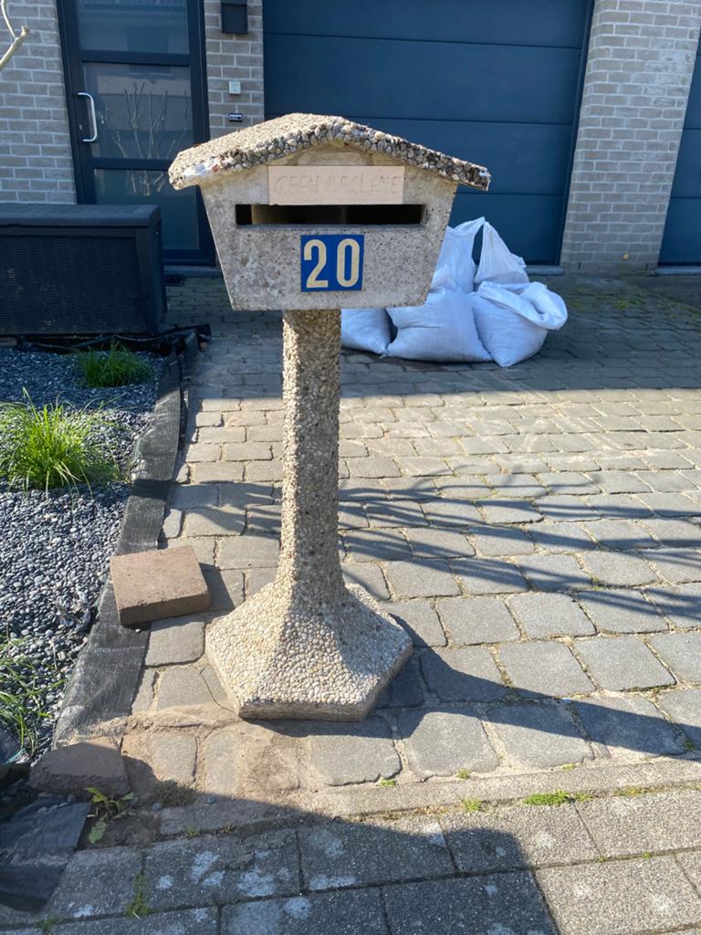 Brievenbus gratis, Tuin en Terras, Brievenbussen, Ophalen, Gebruikt