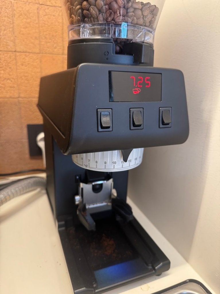 Marzocco Pico koffiemolen - zgan, Ophalen of Verzenden, Gebruikt, Koffie en Espresso