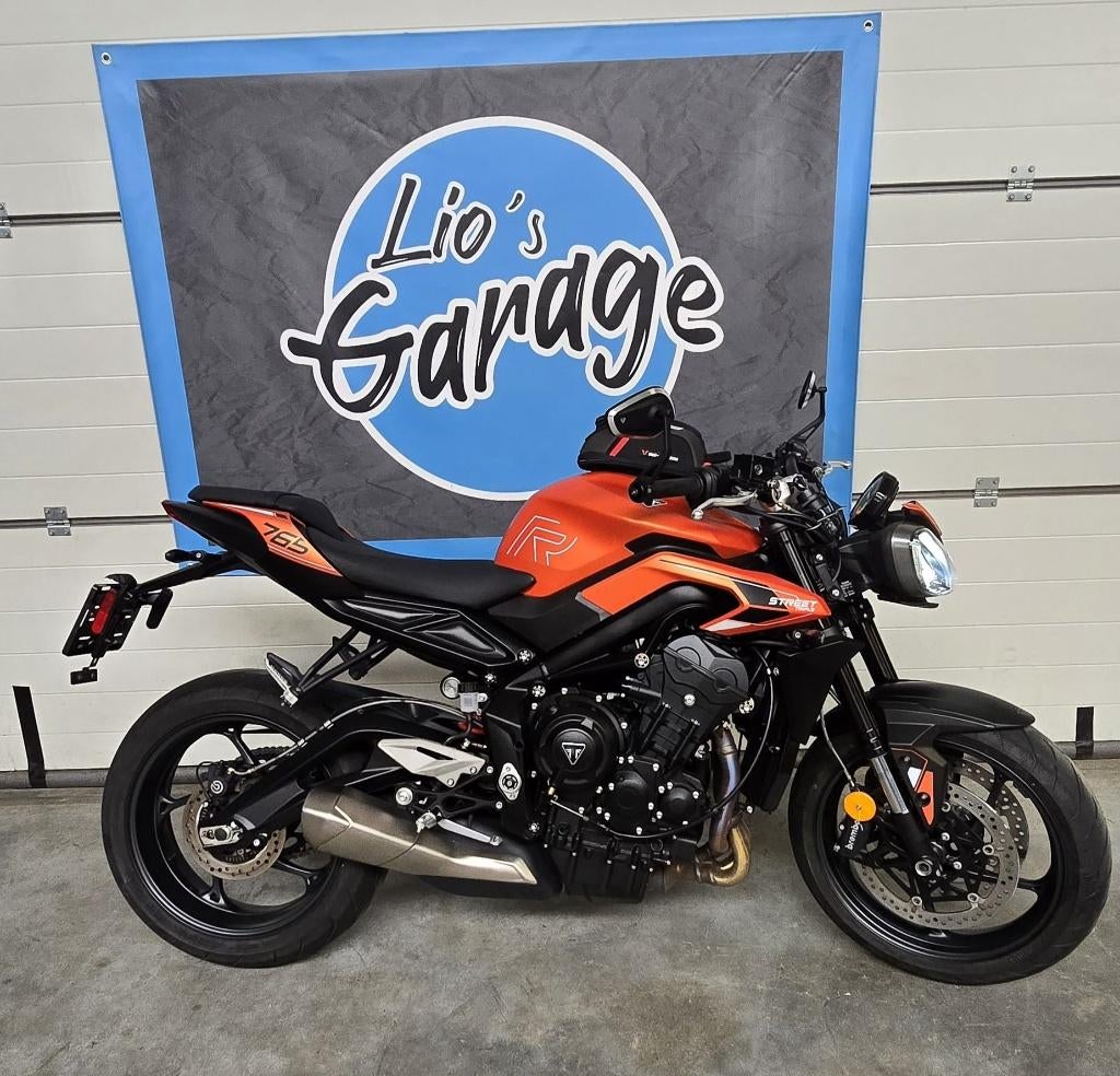 Triumph Street triple R, Motos, Motos | Triumph, Entreprise, Naked bike, plus de 35 kW, 3 cylindres, Permis Moto A, Manuelle, Occasion