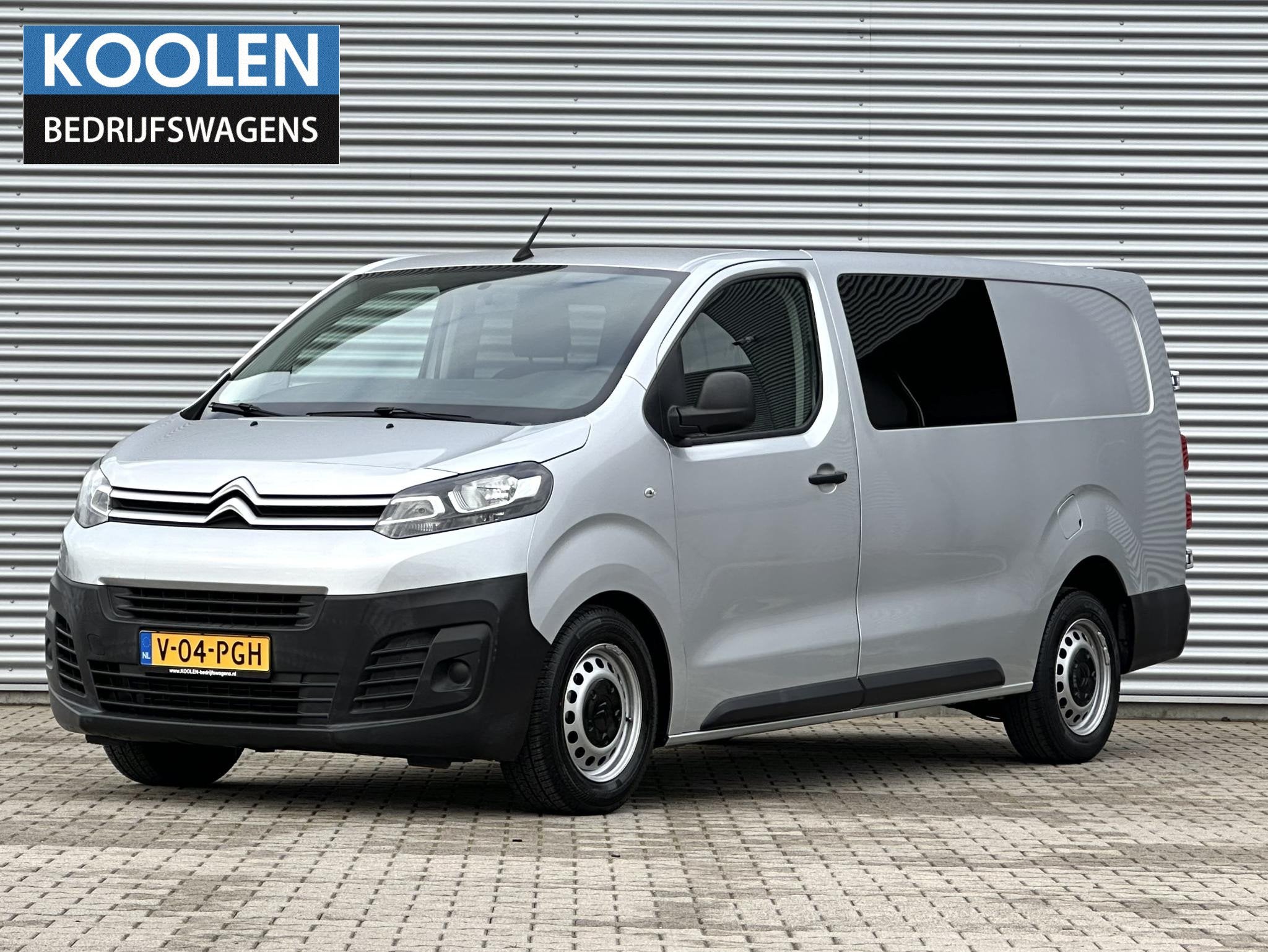 Citroën Jumpy 2.0 BlueHDI 120 XL DC Dubbele cabine MARGE, Argent ou Gris, Capteur de stationnement, Euro 6, Entreprise