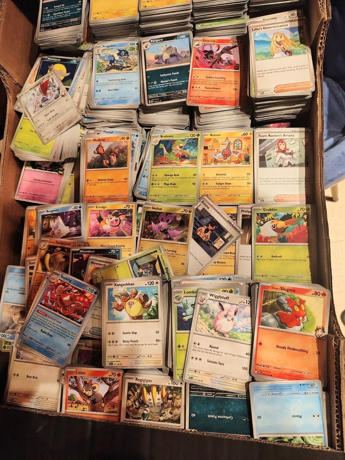 Pokémon Non-Holo Bulk 12000 stuks, Ophalen of Verzenden