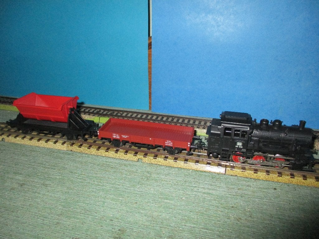 Marklin 3000 + 2 wagons, Ophalen of Verzenden, Gebruikt, Treinset, Märklin