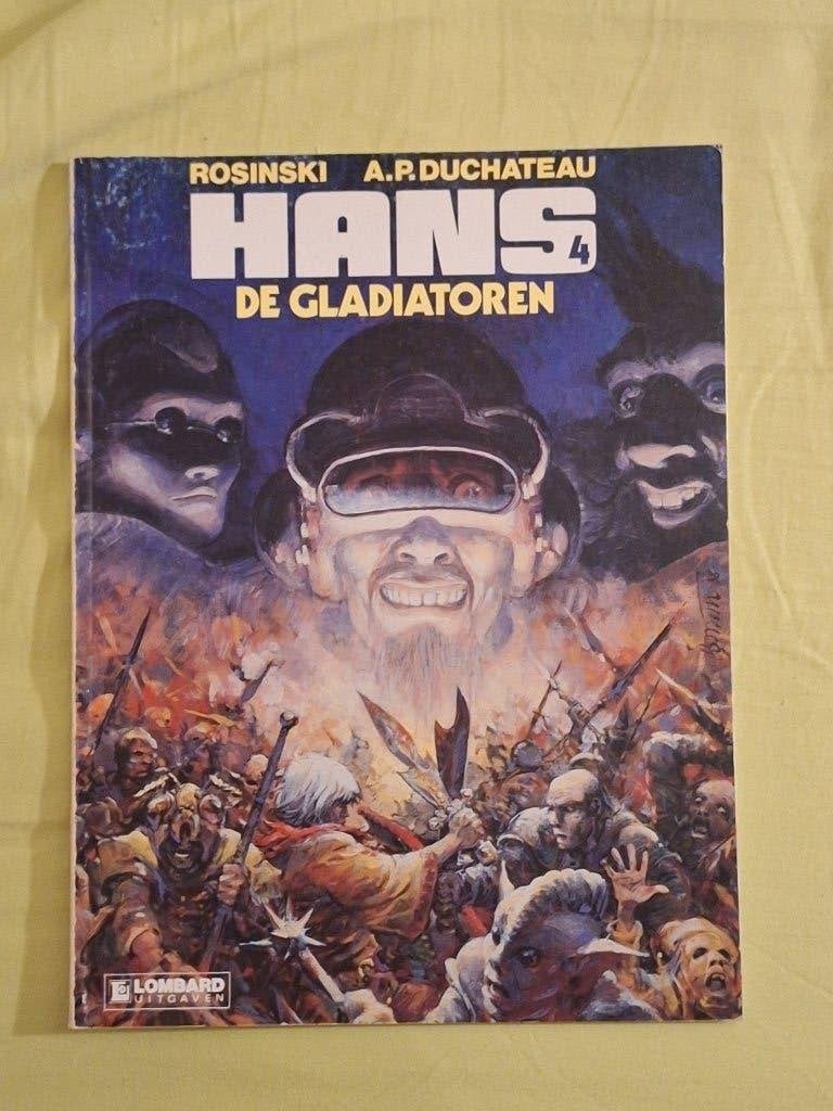 Hans 4: de gladiatoren, Eén stripboek, Ophalen of Verzenden, Zo goed als nieuw