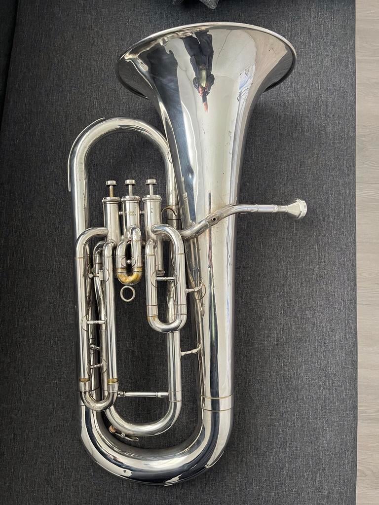 Euphonium Yamaha 201S Simol/BB, Enlèvement ou Envoi, Utilisé, Euphonium ou Tuba ténor, Avec valise ou sac