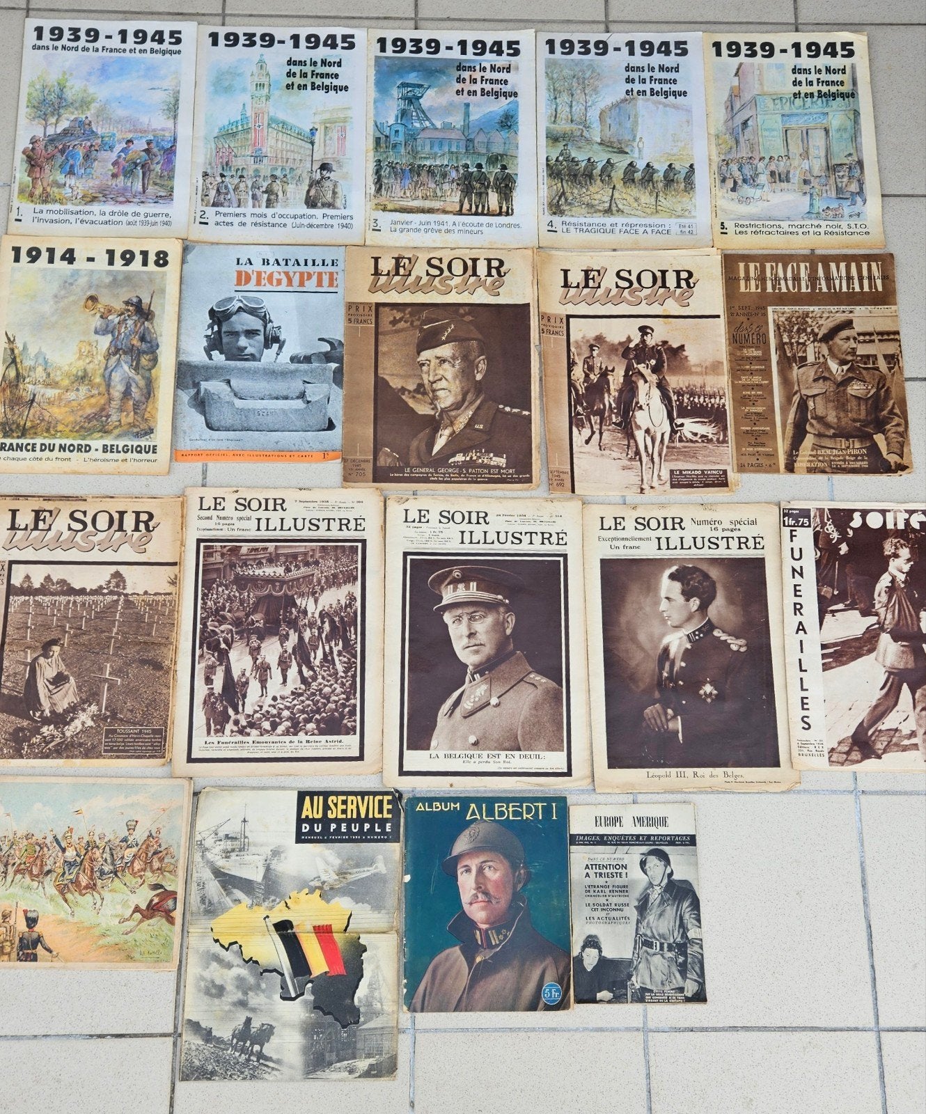 enorm veel vintage advertenties, militaria, bekijk alle foto, Verzamelen, Ophalen of Verzenden