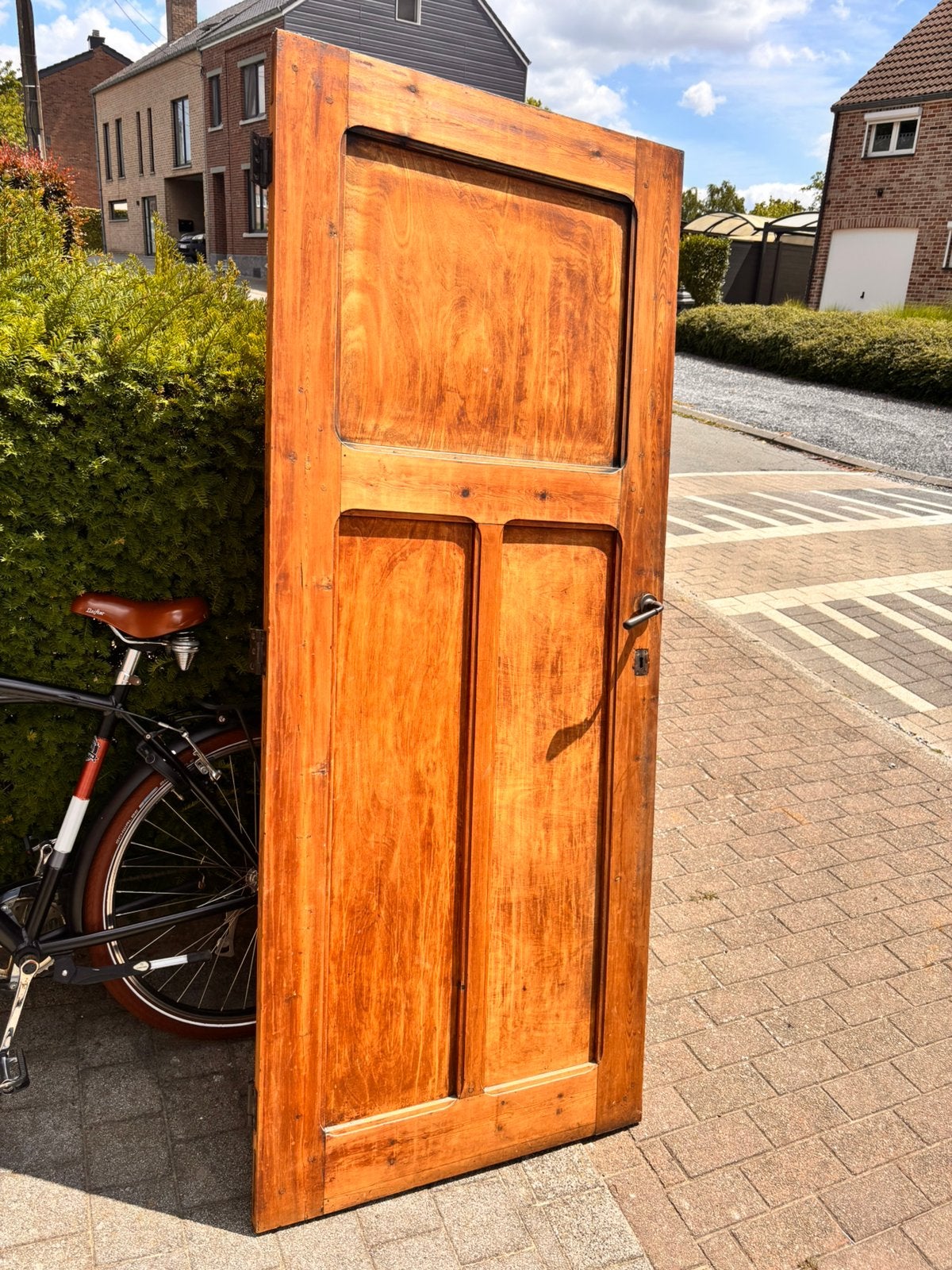 Houten Binnendeur, Ophalen, Gebruikt, 80 tot 100 cm, Binnendeur