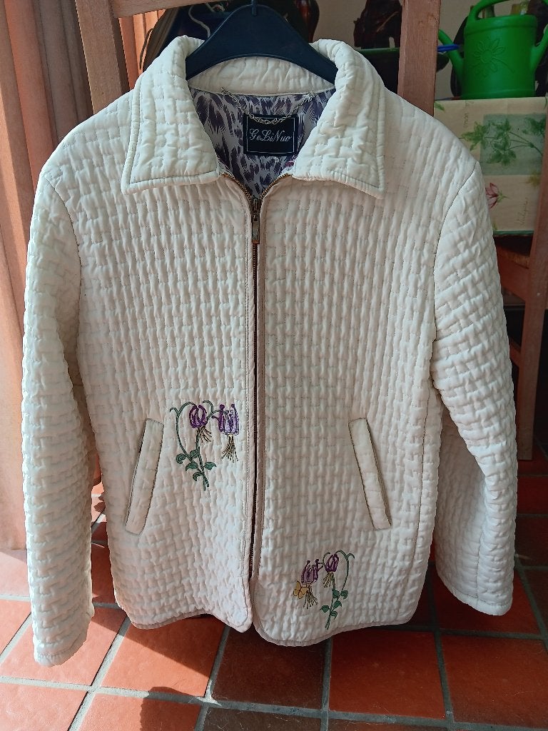 Gilet matelassé GeliNuo, Enlèvement ou Envoi, Porté, Blanc, Manteau