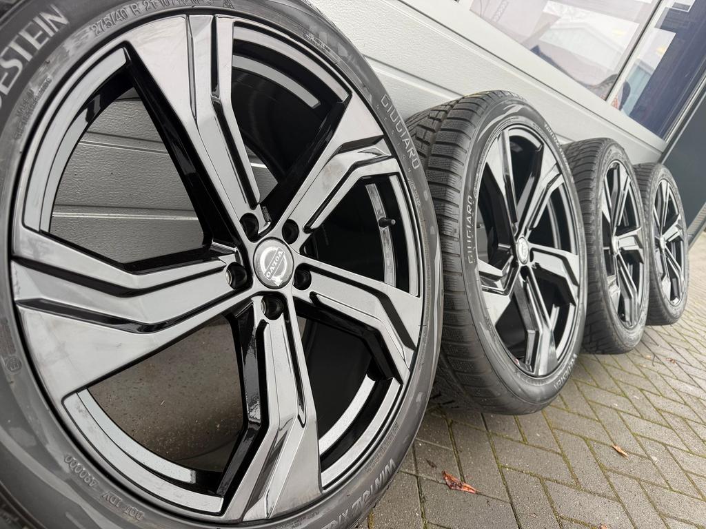 Set 21 inch Volvo XC90 XC60 EX90 PHEV R-line velgen banden, Auto-onderdelen, Banden en Velgen, Banden en Velgen, 21 inch, 275 mm