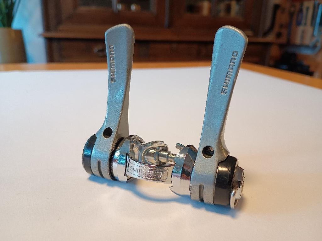 Shimano SL-A500 SIS 7 Speed Shifters, Ophalen of Verzenden, Gebruikt, Overige typen, Shimano