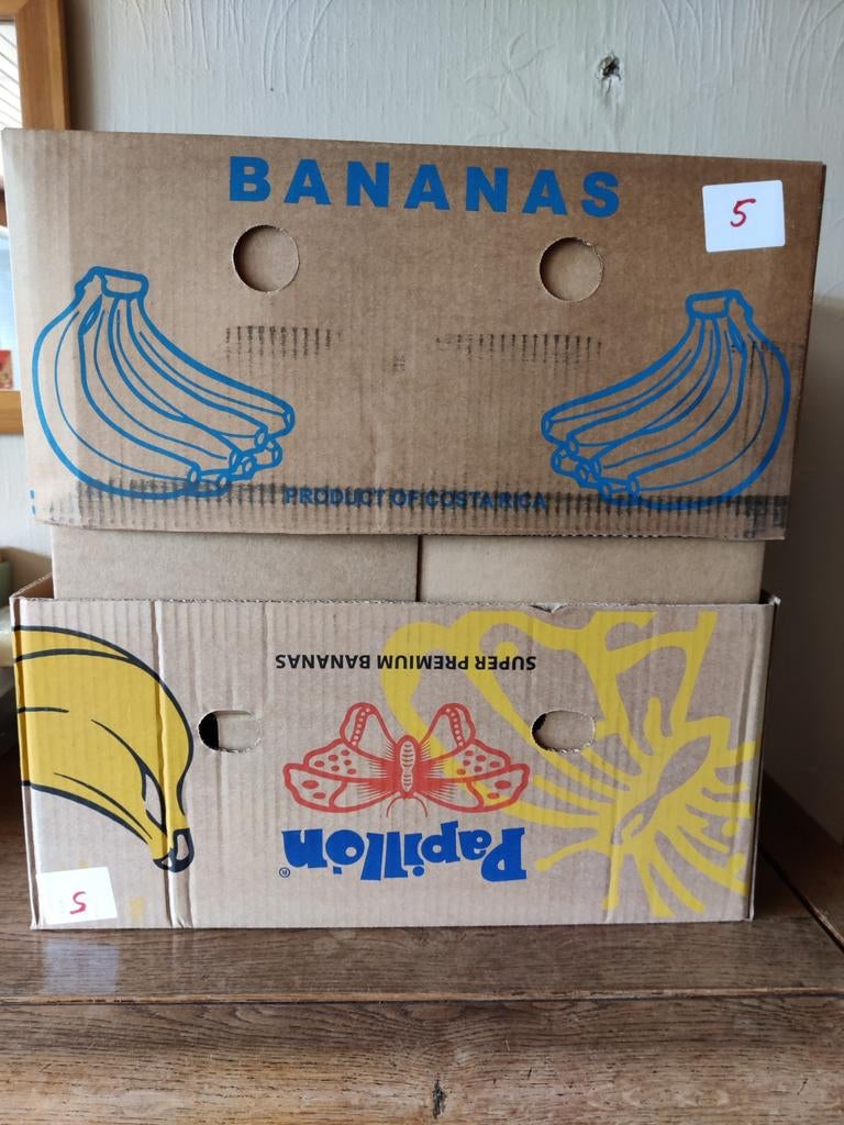 Bananendozen, Doe-het-zelf en Bouw, Kratten en Dozen, Ophalen