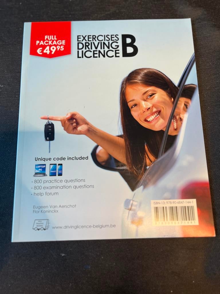 Driving licence B full package nieuw, Ophalen of Verzenden, Engels