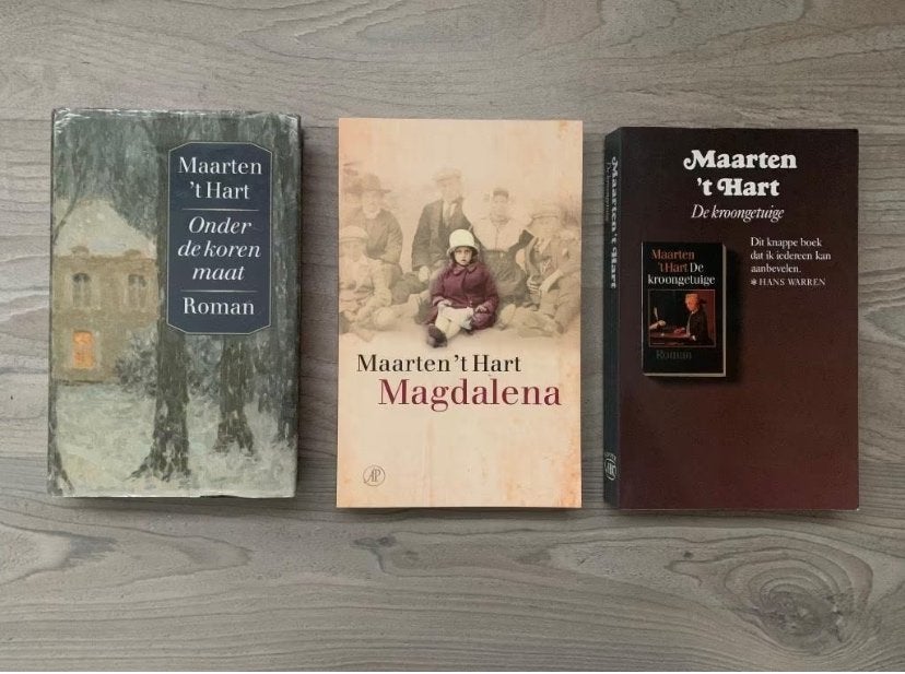 3 x Maarten ‘t Hart In perfecte staat, Ophalen of Verzenden, Zo goed als nieuw