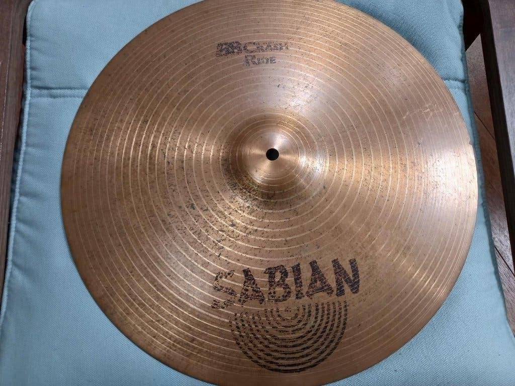 cymbale Sabian Crash / Ride, Musique & Instruments, Enlèvement, Utilisé, Autres marques