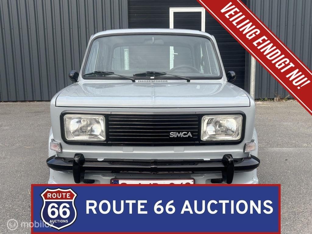 Simca 1005 | 1978 | Route 66 Auctions, Overige merken, Zwart, Bedrijf, Handgeschakeld