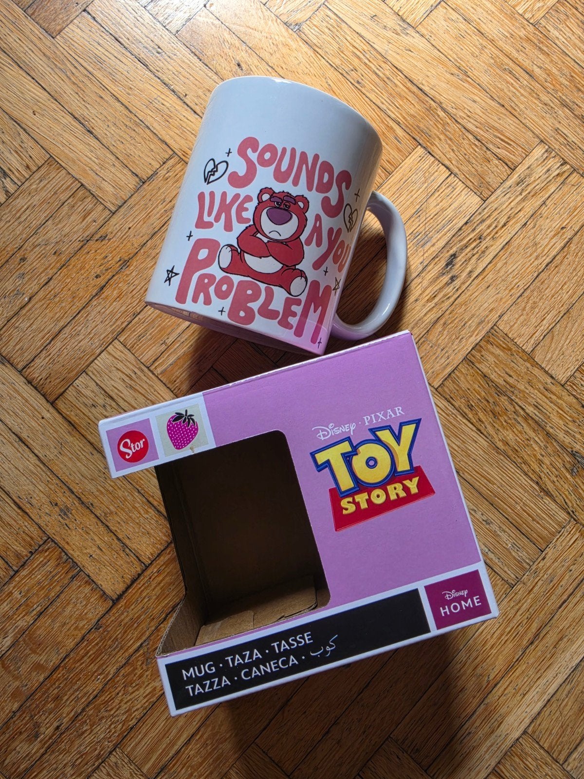 Tasse Disney Pixar Toy Story Lotso – Neuve en boîte, Enlèvement ou Envoi