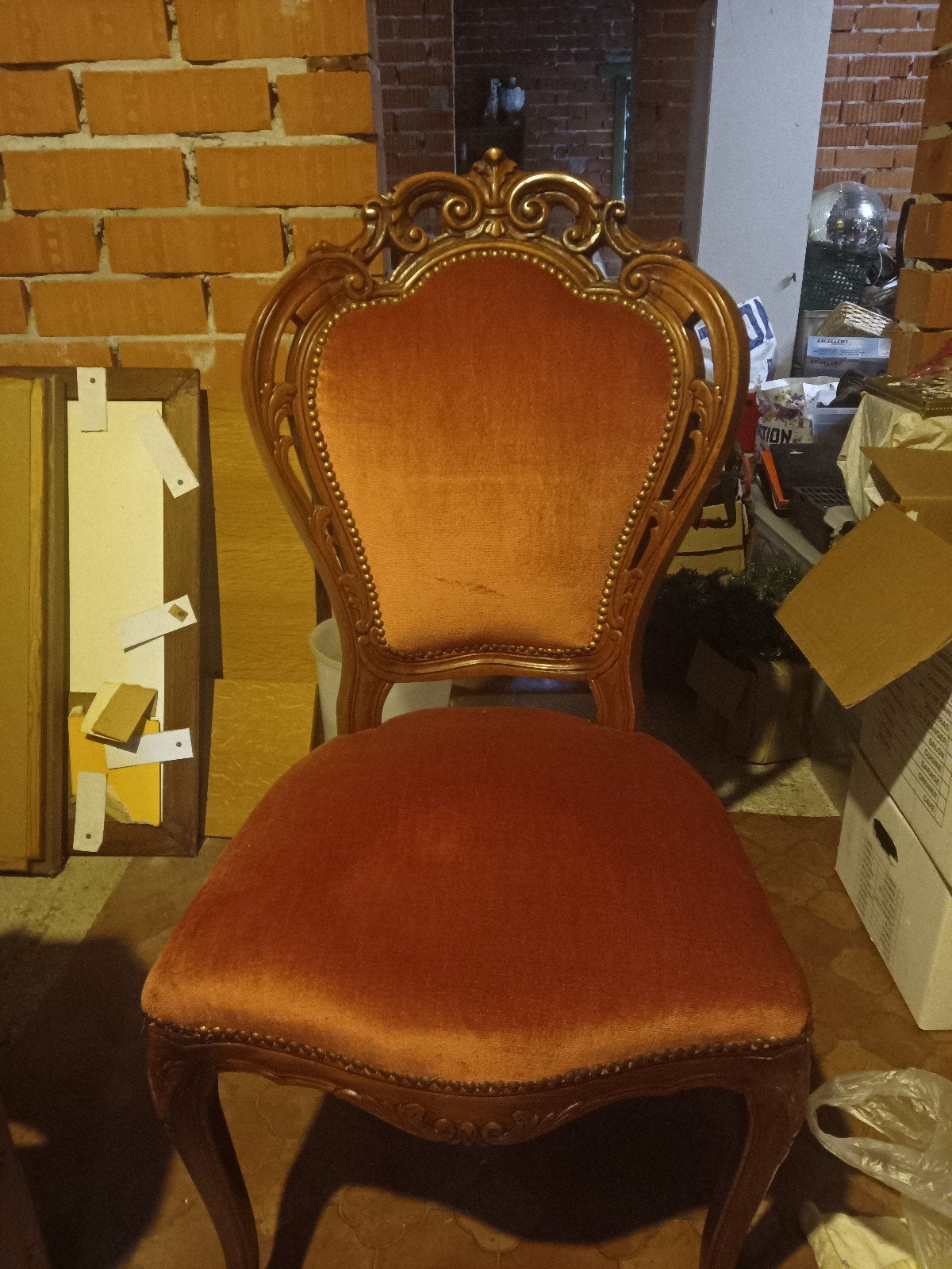 hout/stof stoelen, Ophalen