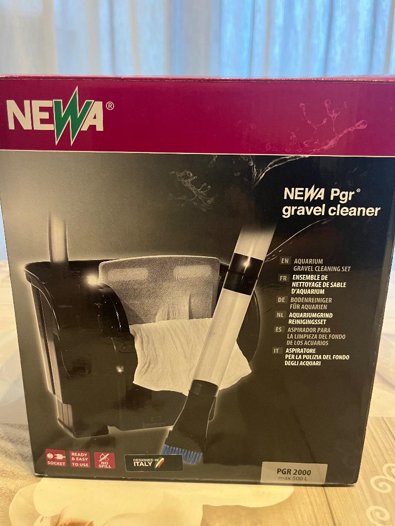 Aspirateur Newa pour aquarium, Comme neuf, Enlèvement, Gravier, Sable ou Substrat, Accessoires inclus