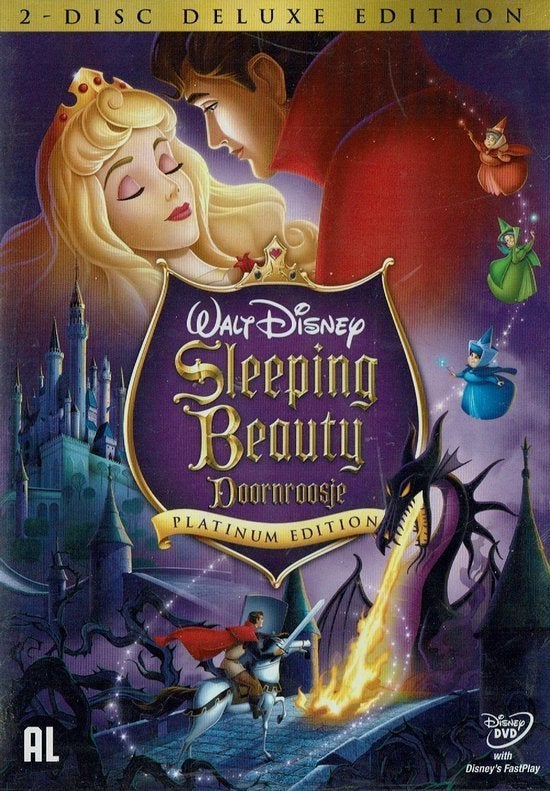 Disney dvd - Sleeping Beauty ( platium edition ) doornroosje, Ophalen of Verzenden