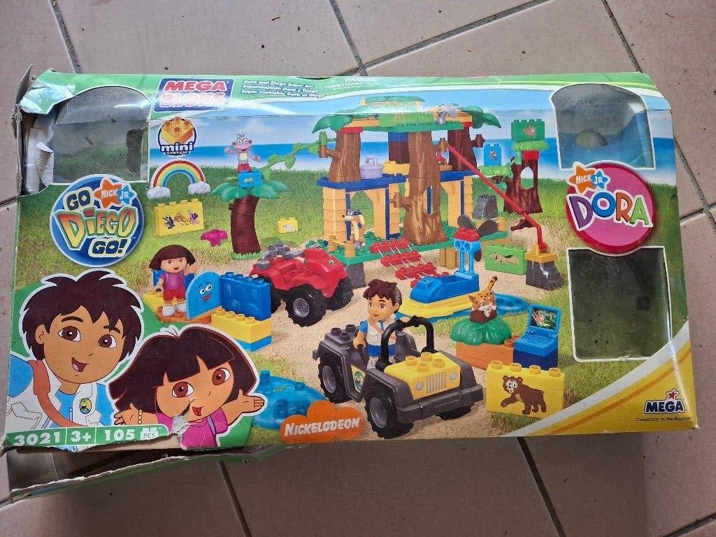 Dora en Diego megabloks, Enfants & Bébés, Enlèvement, Utilisé, Megabloks