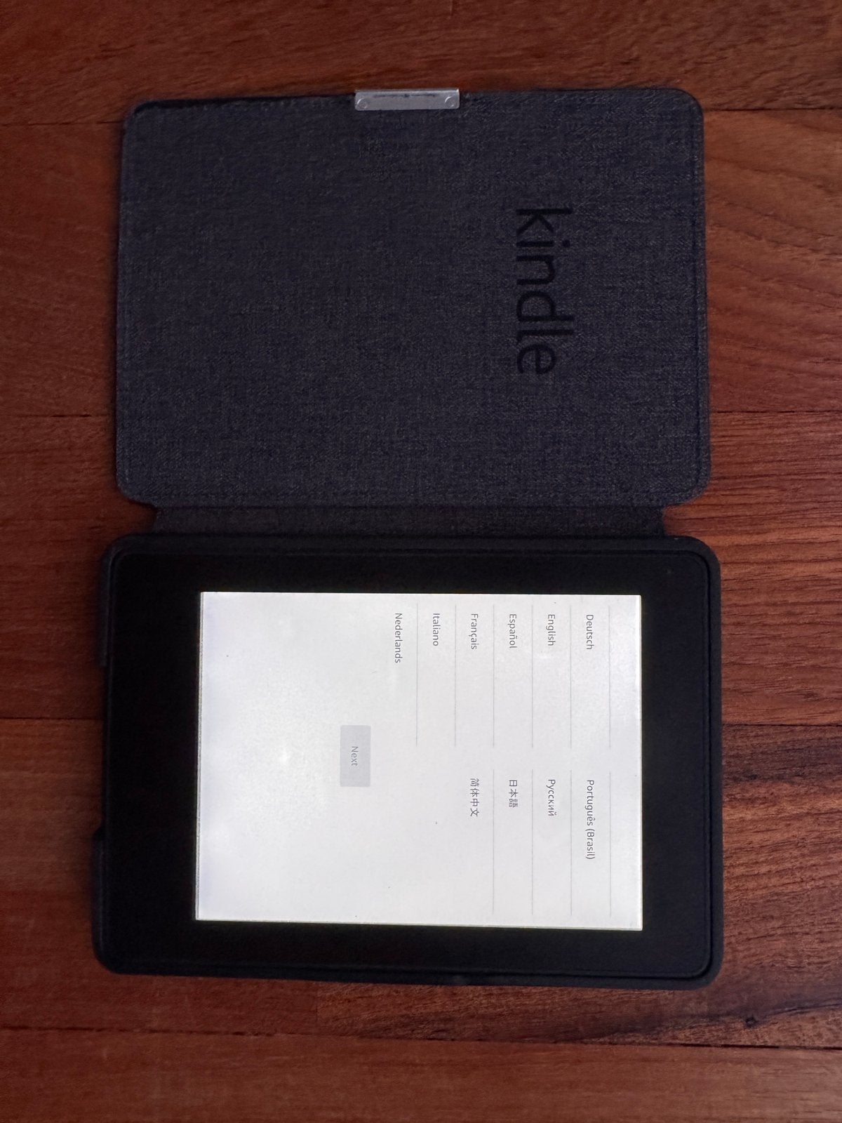 Kindle - 7th generation - with case, Computers en Software, E-readers, Gebruikt, Verzenden, 6 inch of minder, Wi-Fi