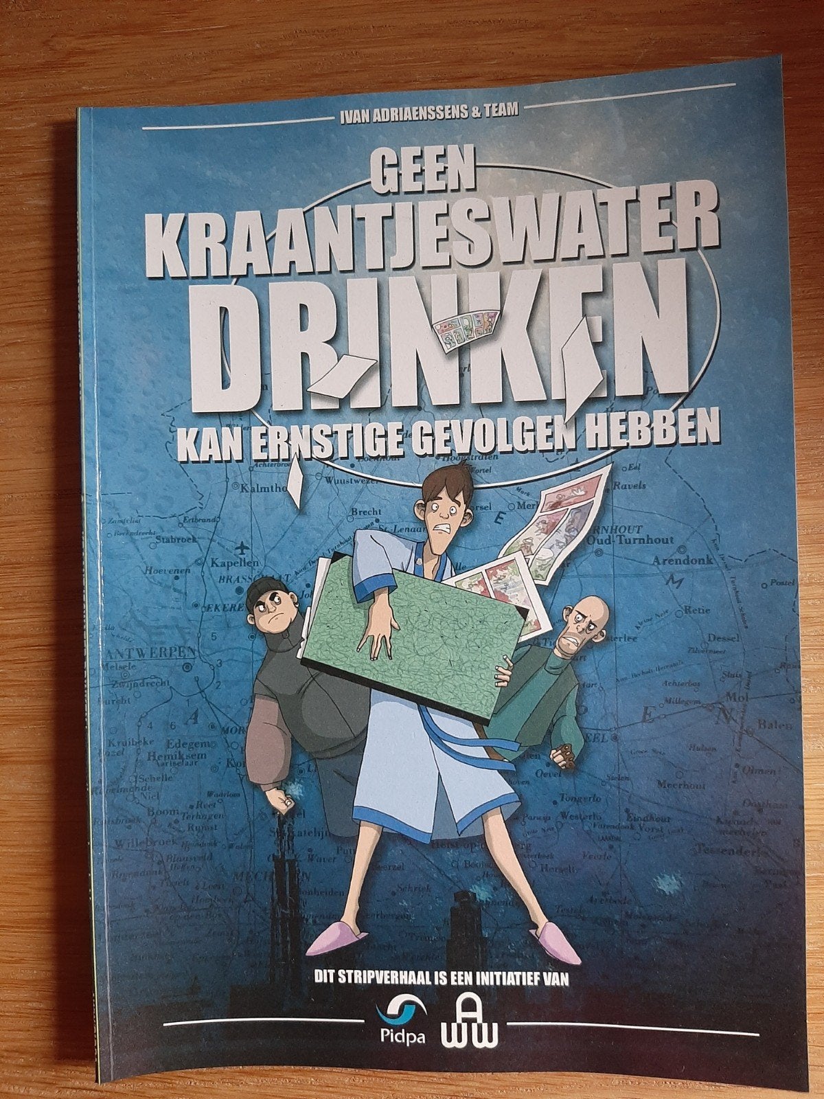 20 educatieve strips ivm water, Ophalen
