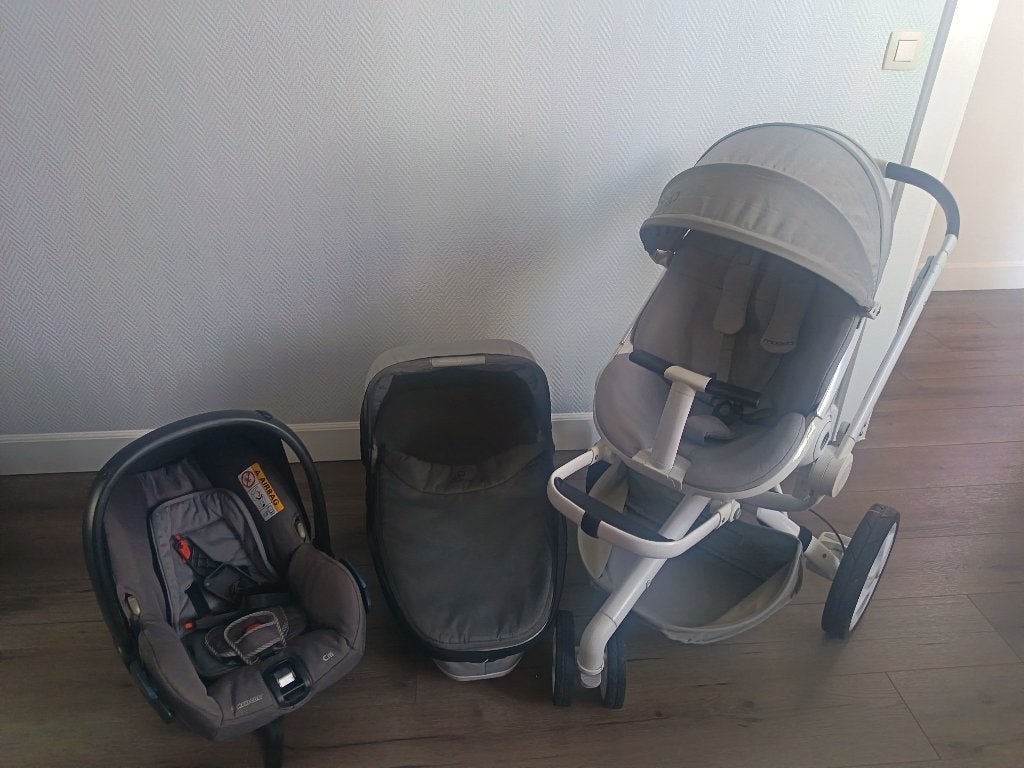 Quinny mood kinderwagen, Gebruikt, Quinny, Verstelbare duwstang, Ophalen