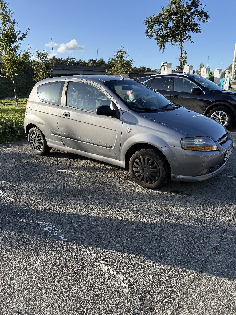 Chevrolet Kalos, Auto's, Stof, Kalos, Elektrische ramen, Grijs