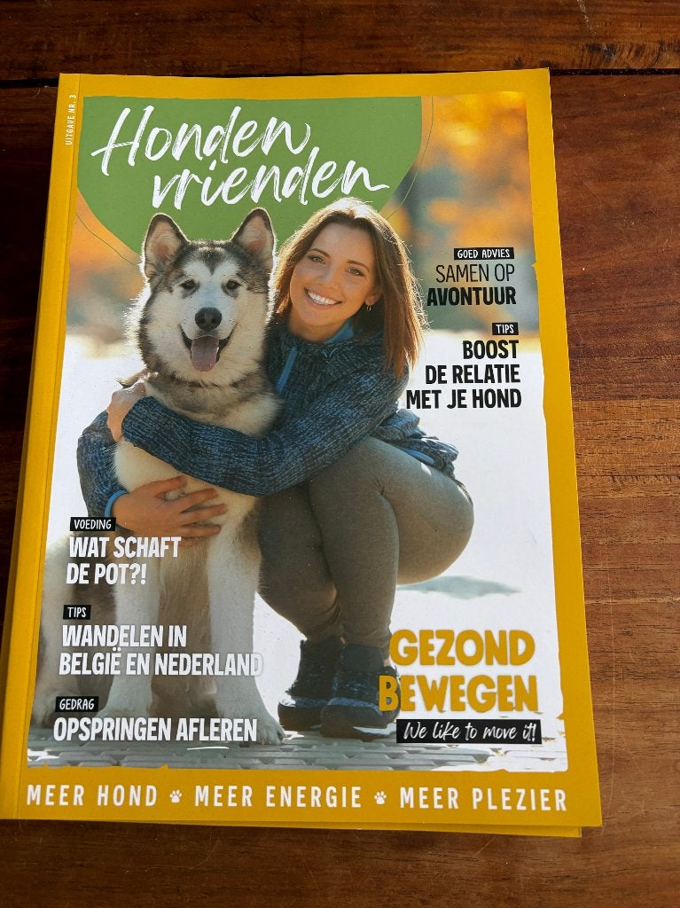 Hondenvrienden tijdschrift, Ophalen, Tijdschrift