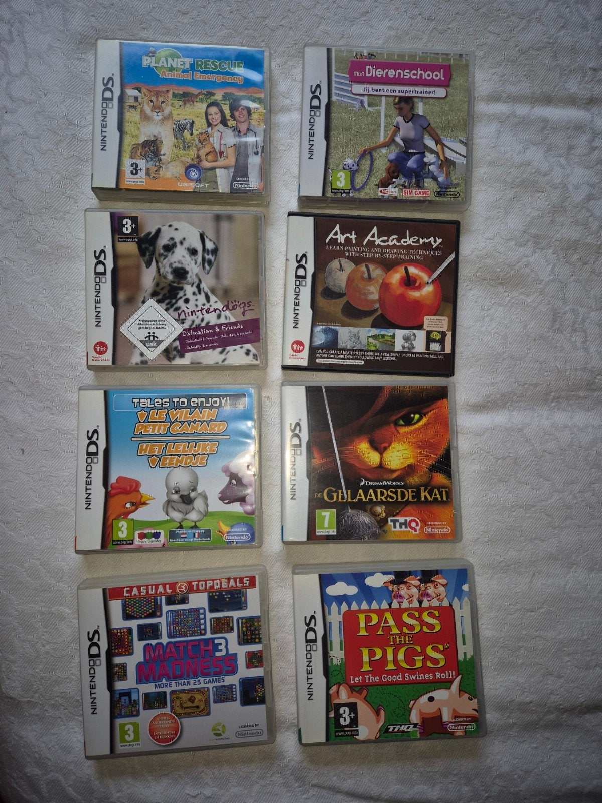 8 DS.Spelletjes., Hobby & Loisirs créatifs, Jeux de cartes à collectionner | Yu-gi-Oh!, Enlèvement ou Envoi