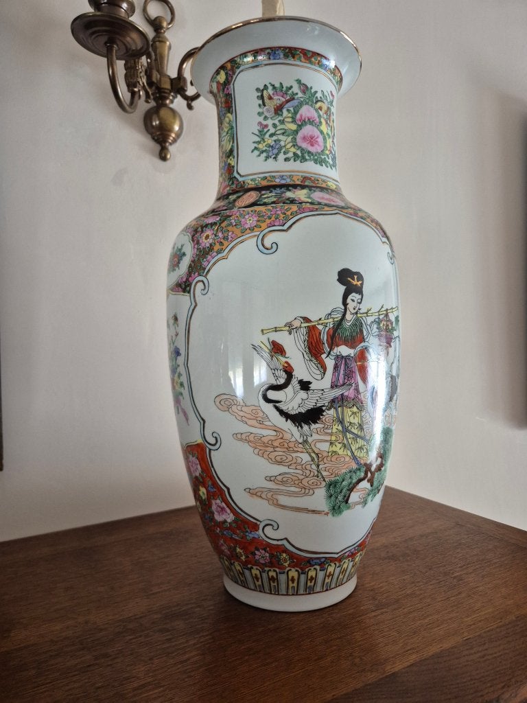 grote Chinese porseleinen vloervaas/decoratieve vaas, Ophalen