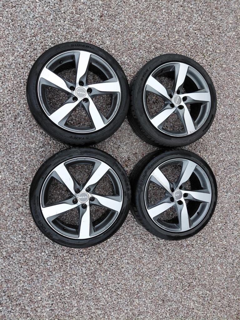VOLVO MAK 18” velgen – 5x108 –ET45-Ford,Peugeot, Auto-onderdelen, Ophalen, 18 inch, Band(en)