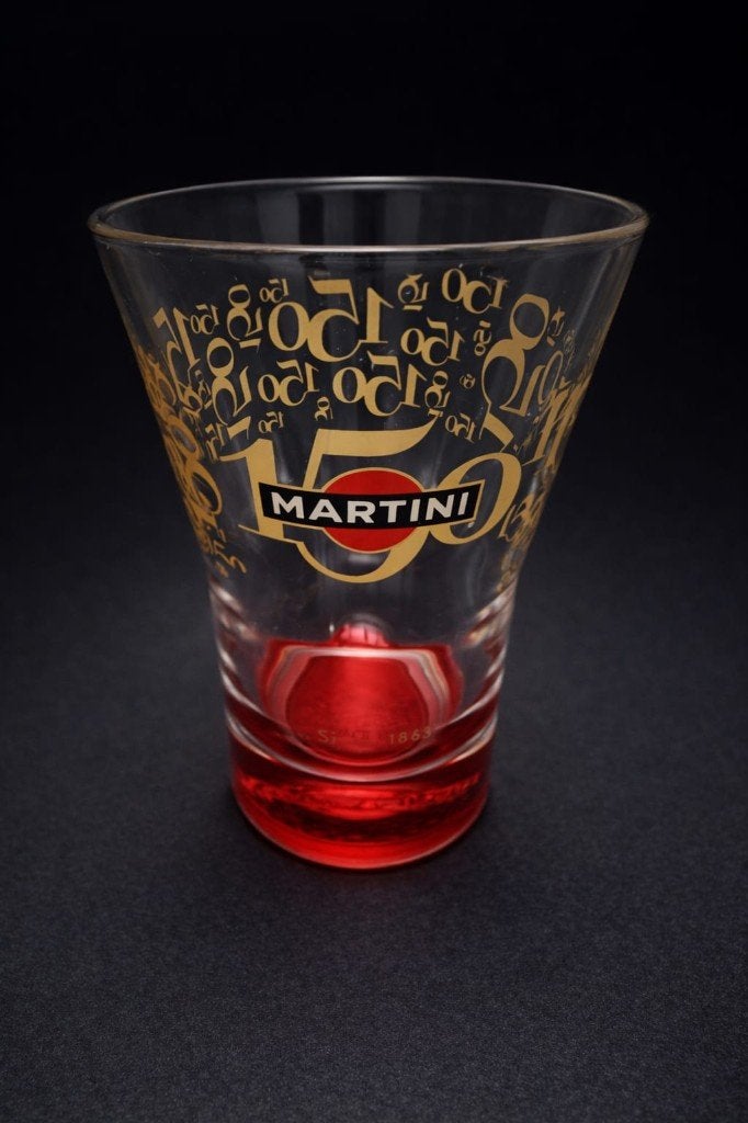 Martiniglas „150 jaar” in beperkte oplage., Antiek en Kunst, Ophalen