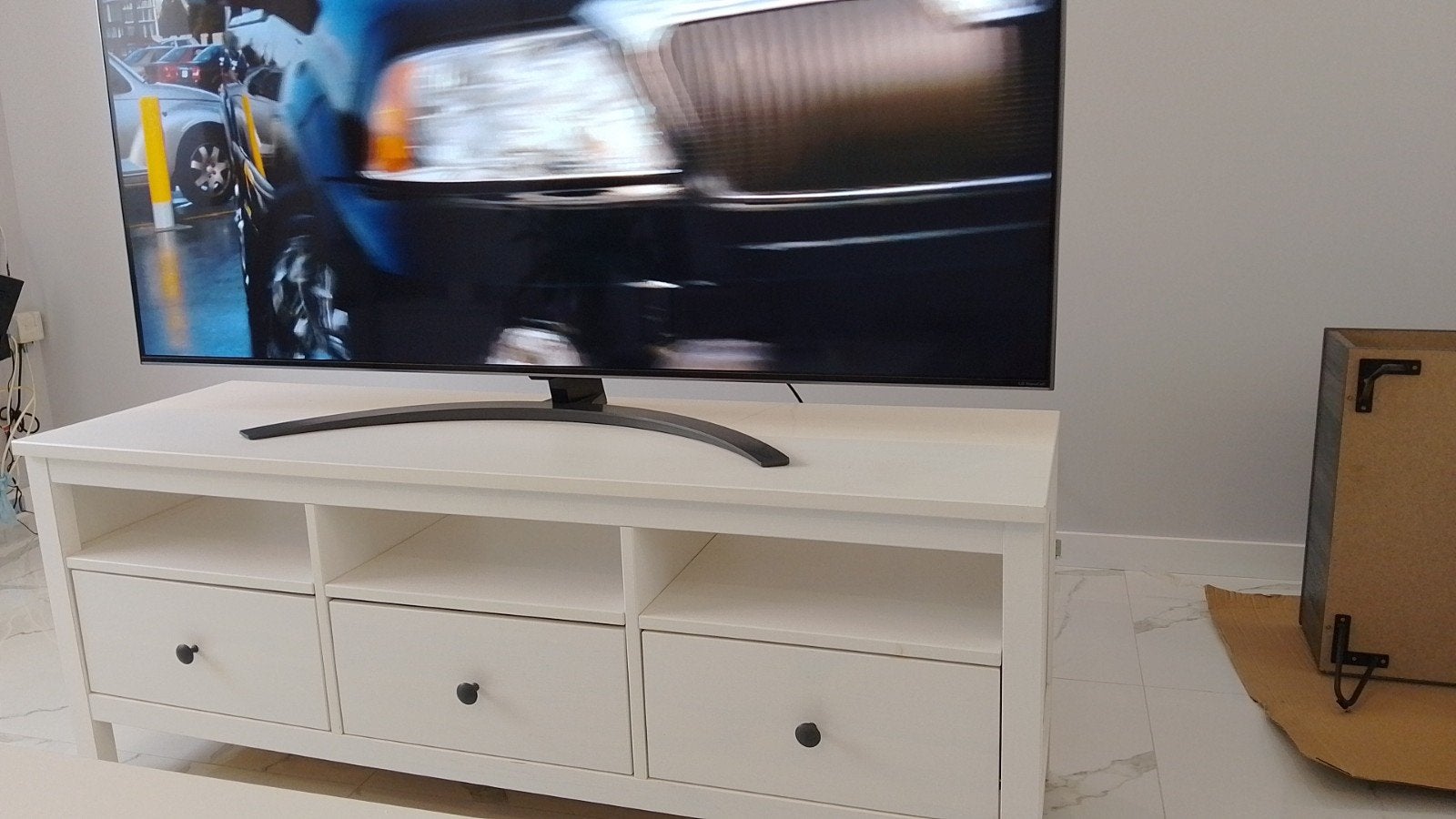 Witte TV meubel, Huis en Inrichting, Kasten |Televisiemeubels, Ophalen