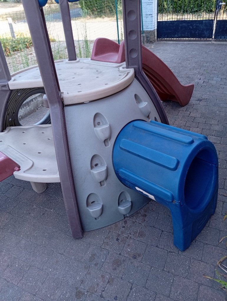 dubbele glijbaan,tunnel,klimmuur, Kinderen en Baby's, Ophalen, Glijbaan