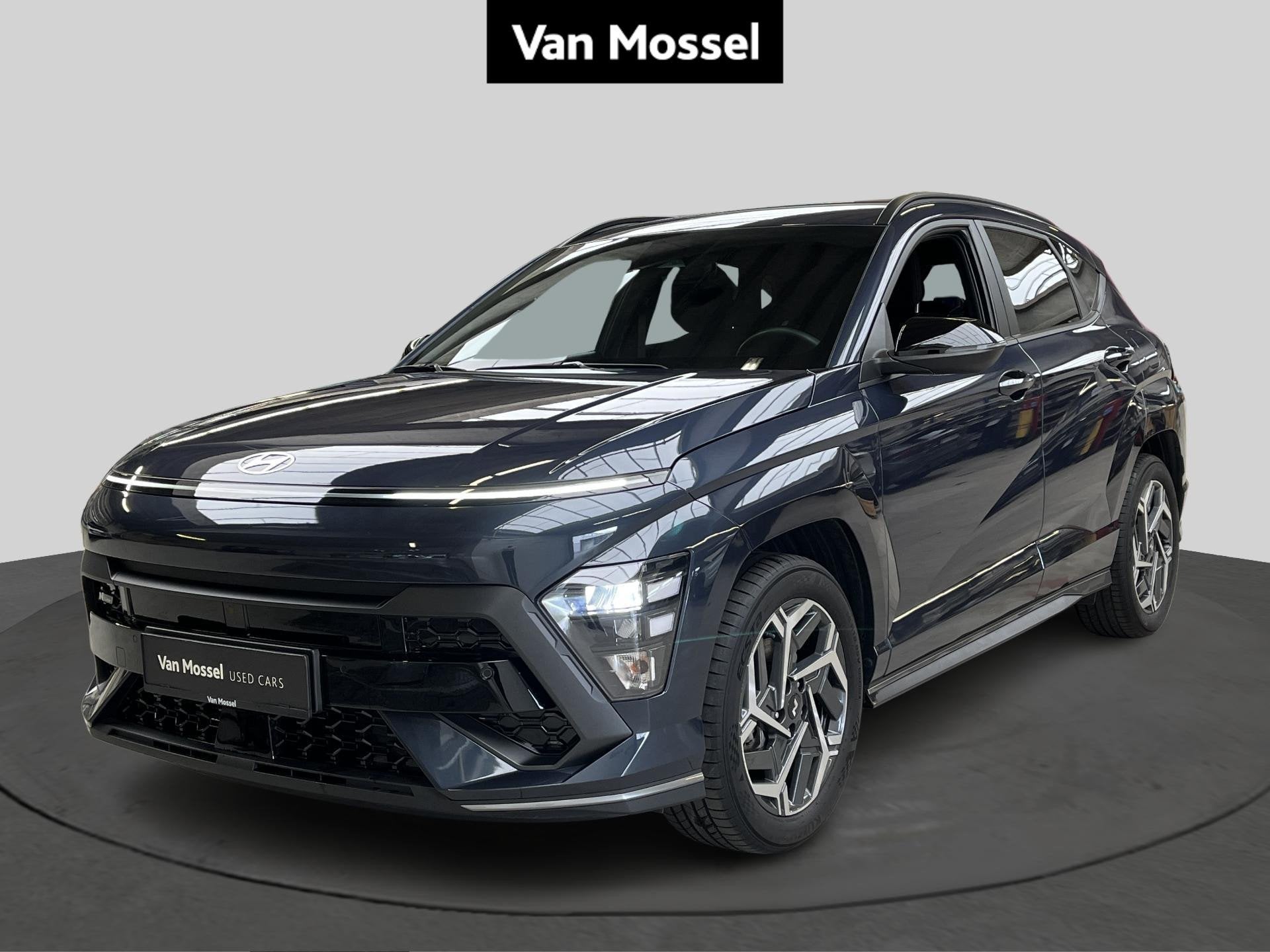 Hyundai Kona 1.6 GDi Hybrid Feel N-Line 6-DCT, Auto's, Stof, Gebruikt, 4 cilinders, 102 kW