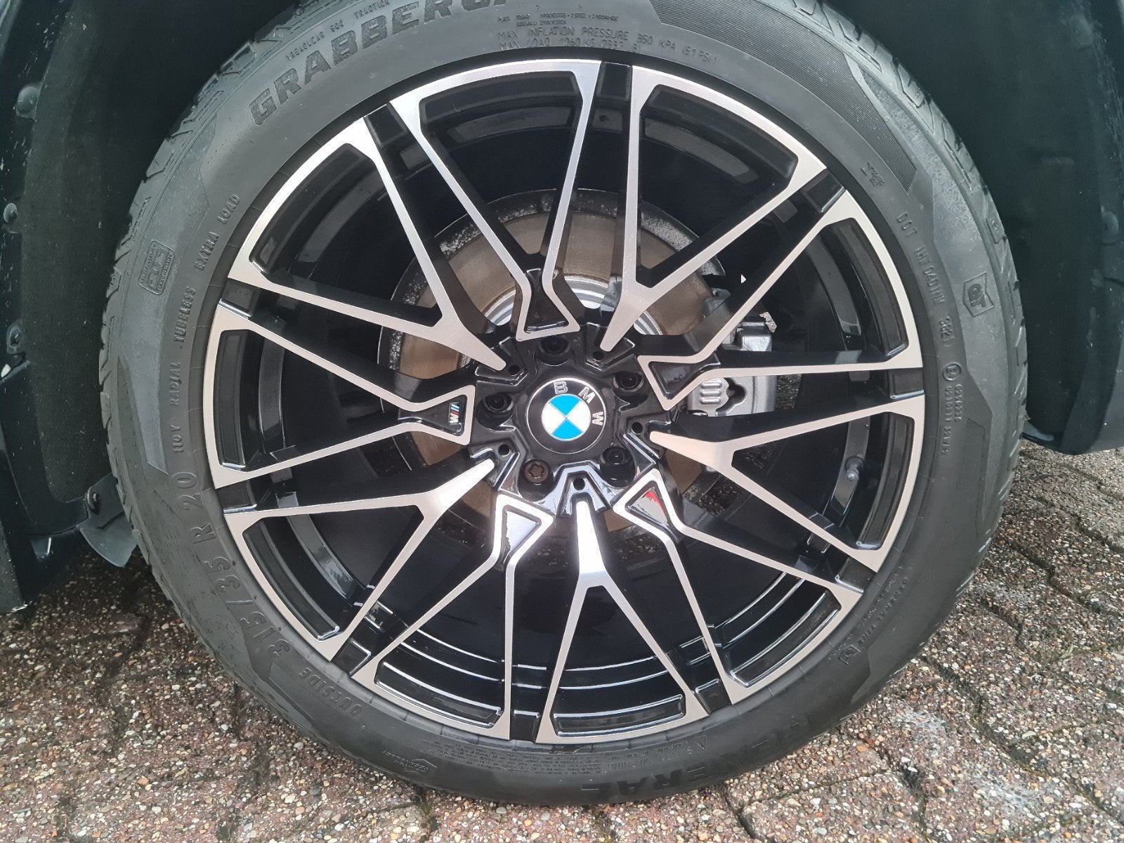 Breedset 20" Style 818M velgen voor BMW X5 X6, Auto-onderdelen, Banden en Velgen, Ophalen, Zomerbanden, Band(en)
