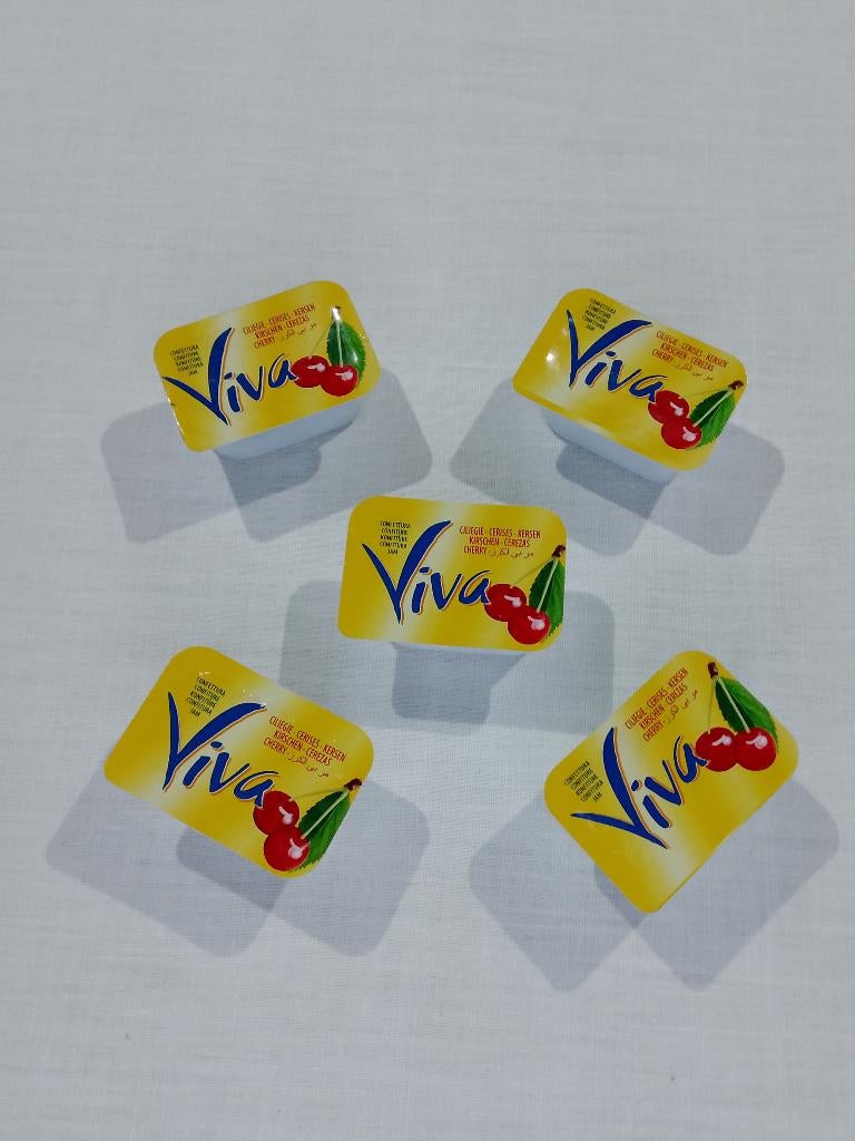 Viva Kersenconfituur 30g – 5 x – Ongeopend, Ophalen