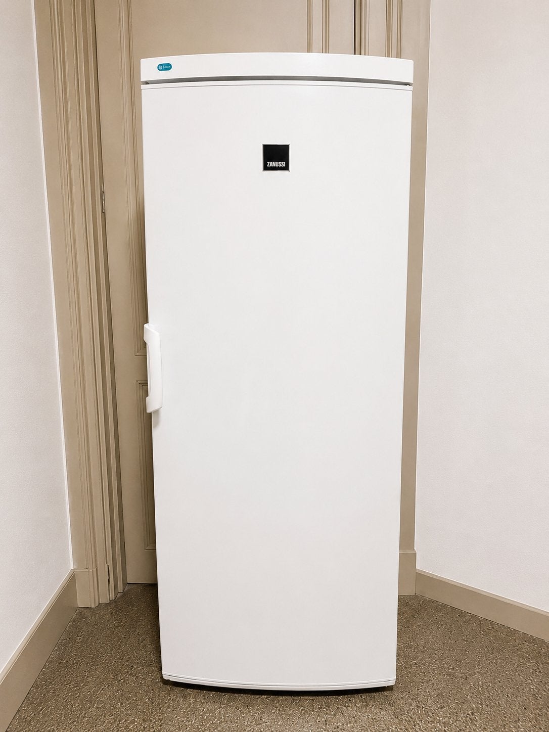 Frigo Zanussi vertical blanc – Très bon état, Ophalen, Zo goed als nieuw