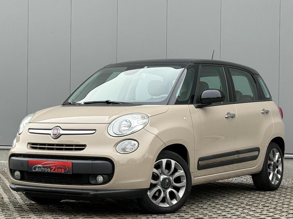 Fiat 500L 1.3 Multijet Lounge Pano Cruise Dig.Airco, Voorwielaandrijving, Euro 5, 110 g/km, Beige