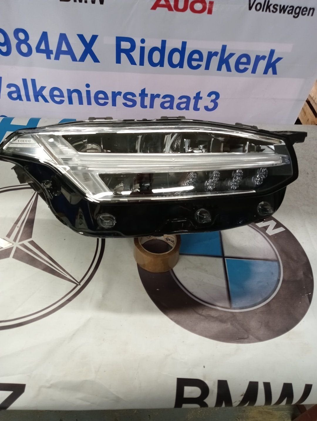VOLVO XC90 VOL LED HIGH BEAM KOPLAMP LINKS 31655702, Gebruikt, -, -, Ophalen of Verzenden