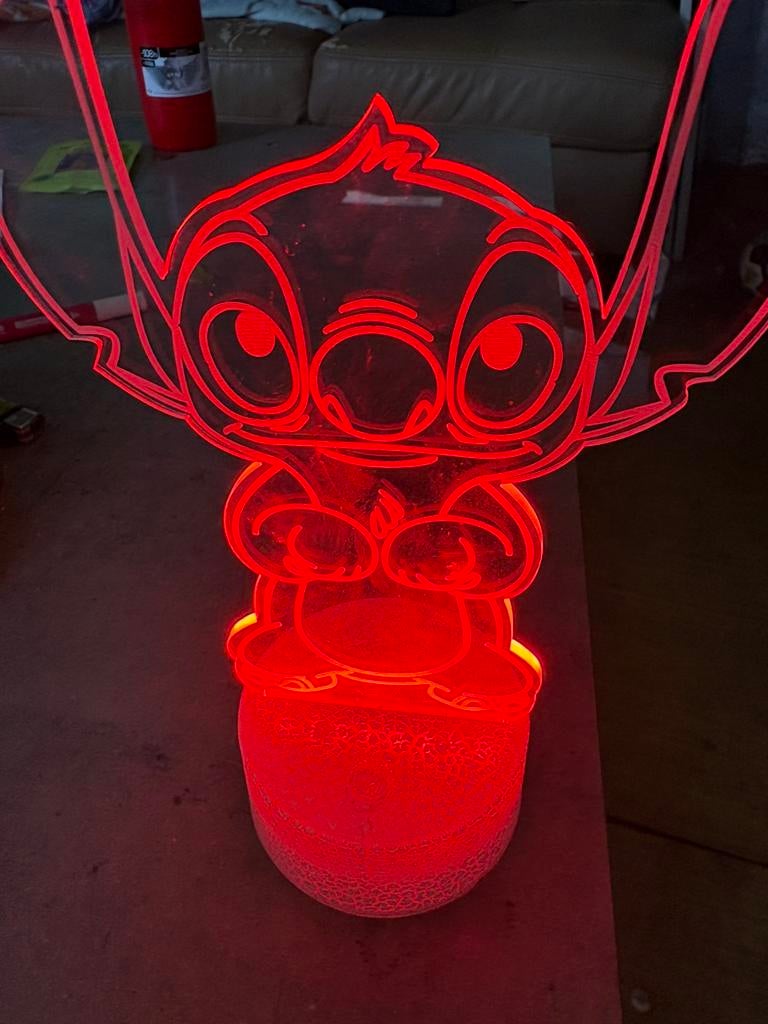 Stich nachtlamp, Ophalen, Zo goed als nieuw